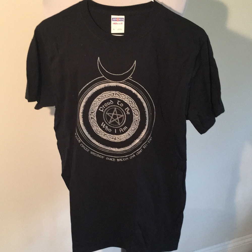 NWOT “Proud to be Who I Am” Black T-shirt
